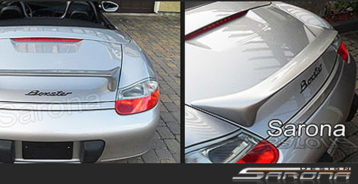 Custom Porsche Boxster Trunk Wing  Coupe (1997 - 2004) - $219.00 (Manufacturer Sarona, Part #PR-007-TW)